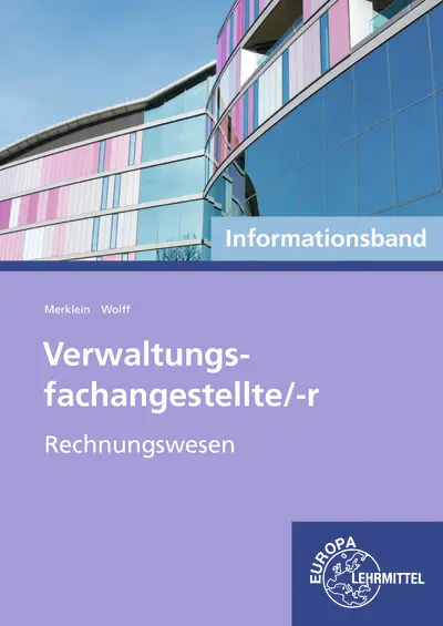 Cover: 9783808547809 | Verwaltungsfachangestellte/-r - Rechnungswesen | Informationsband