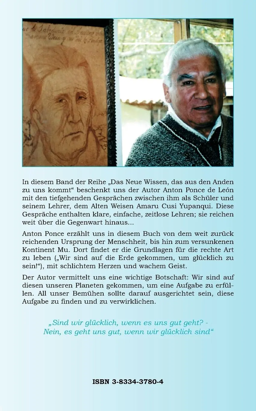 Rückseite: 9783833437809 | Der Weise vom Heiligen See | Anton Ponce De Leon Paiva | Taschenbuch