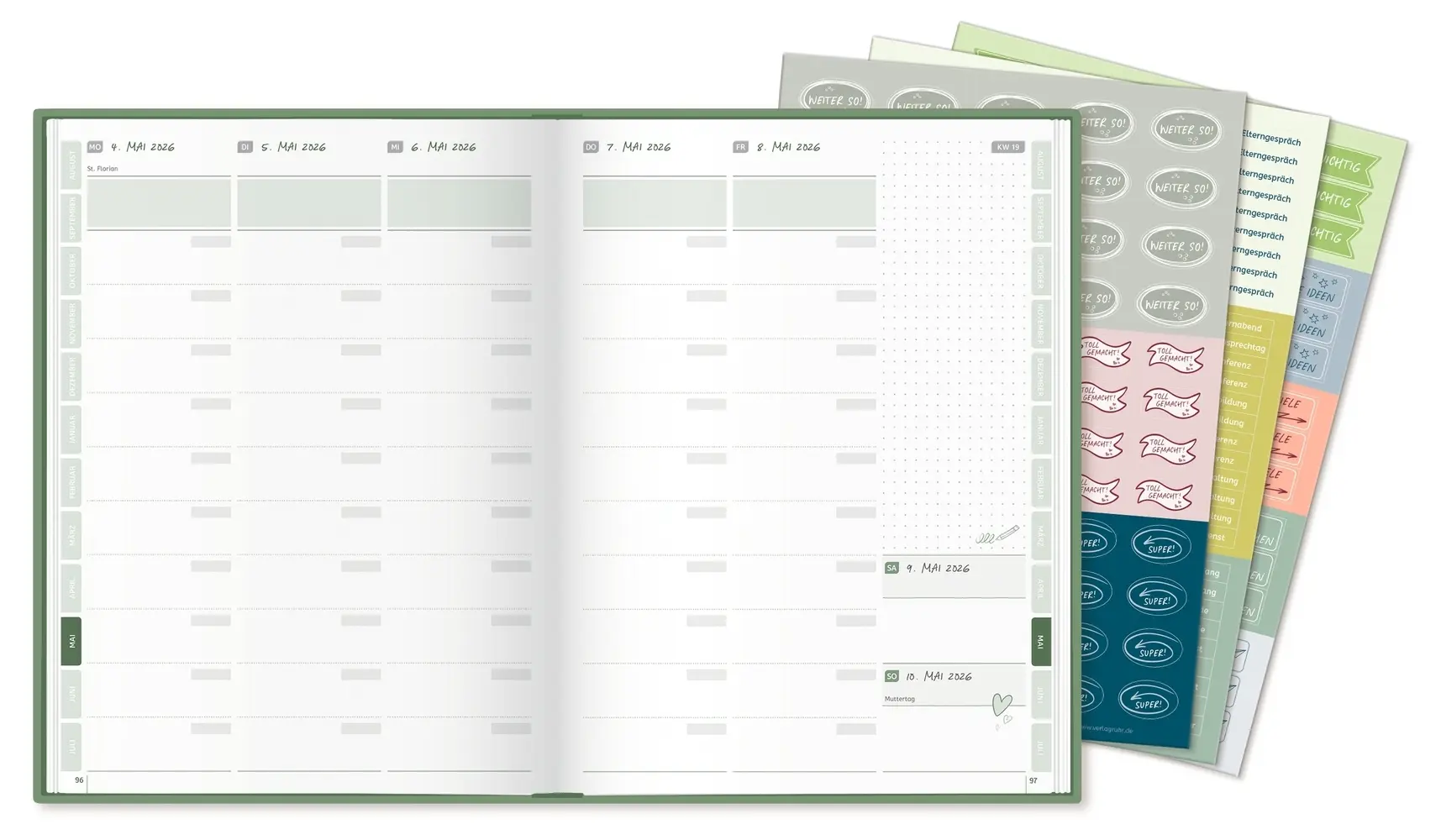 Bild: 9783834667809 | Mein Lehrerplaner A5+ - Hardcover - Lehrerkalender für das... Bild: 9783834667809 | Mein Lehrerplaner A5+ - Hardcover - Lehrerkalender für das...