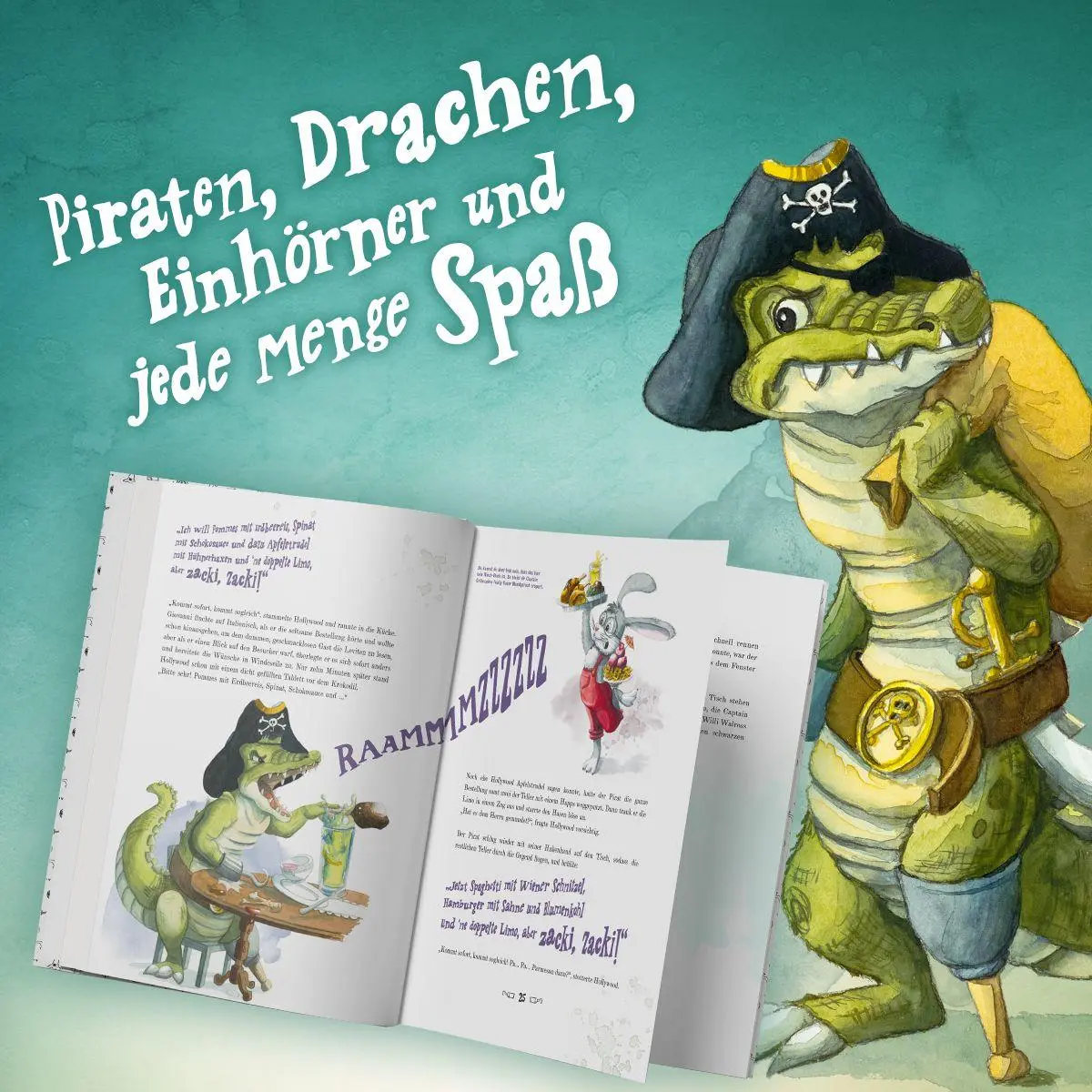 Bild: 9783950567809 | Hase Hollywood und das Geheimnis des Drachenlandes | Rasch (u. a.)