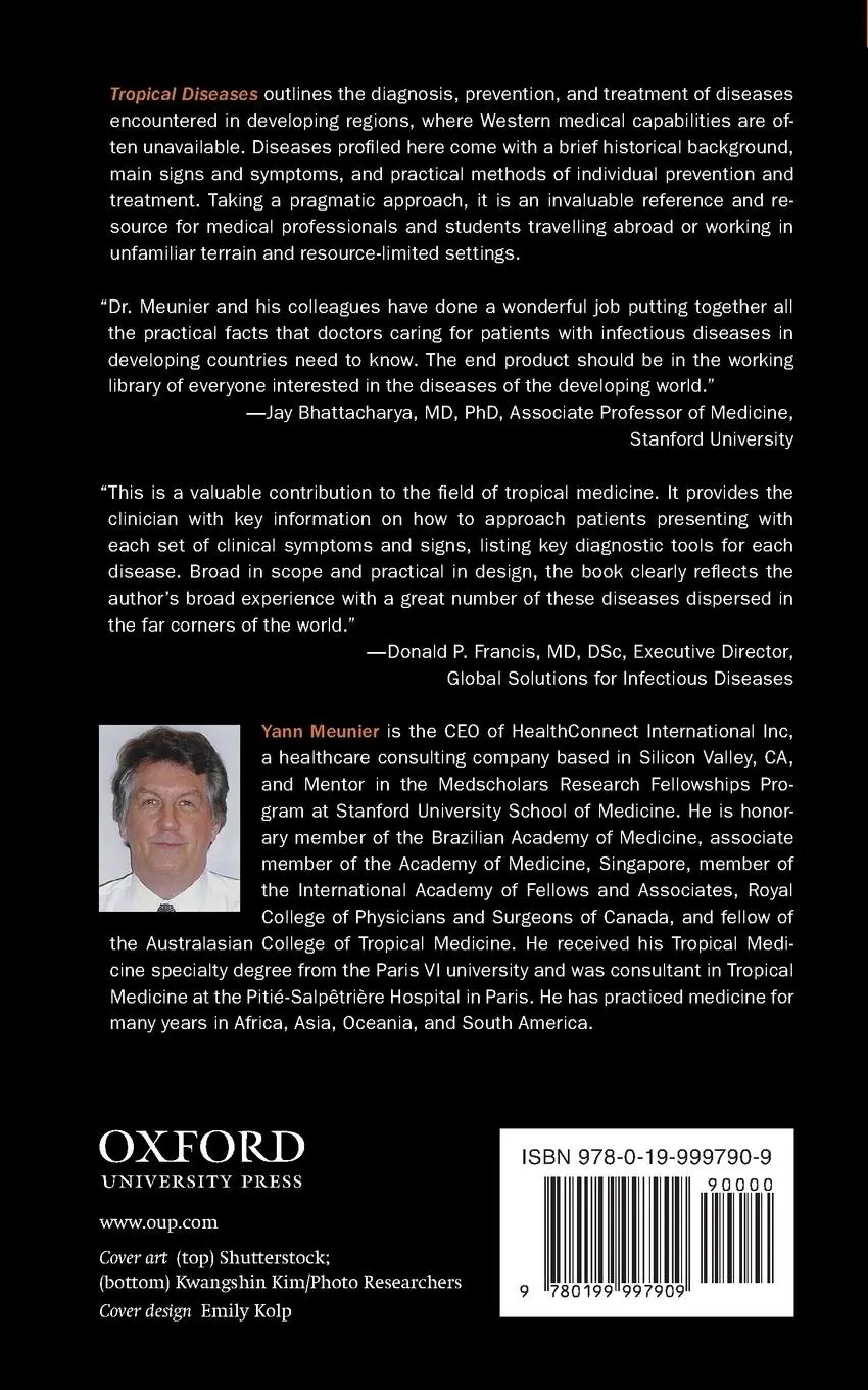 Rückseite: 9780199997909 | Tropical Diseases | Yann A. Meunier | Taschenbuch | Englisch | 2013