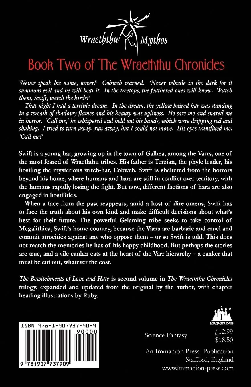 Rückseite: 9781907737909 | The Bewitchments of Love and Hate | Storm Constantine | Taschenbuch