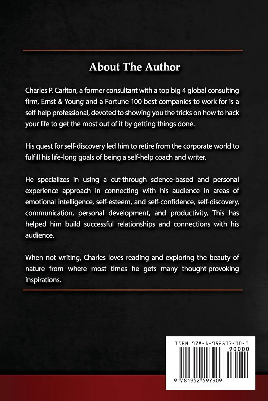 Rückseite: 9781952597909 | How to Stop Overthinking | Charles P. Carlton | Taschenbuch | Englisch