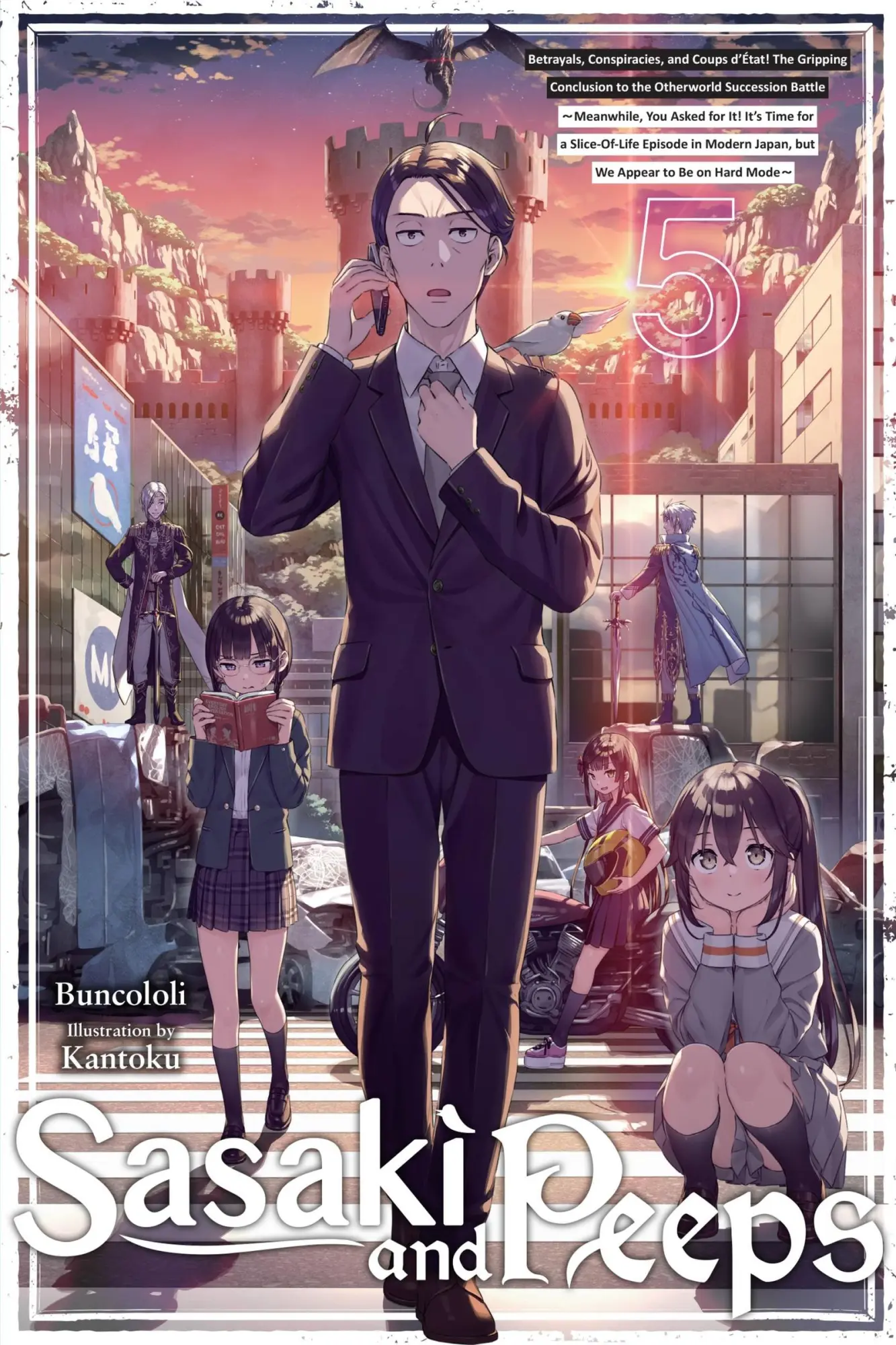Cover: 9781975367909 | Sasaki and Peeps, Vol. 5 (light novel) | Alice Prowse (u. a.) | Buch