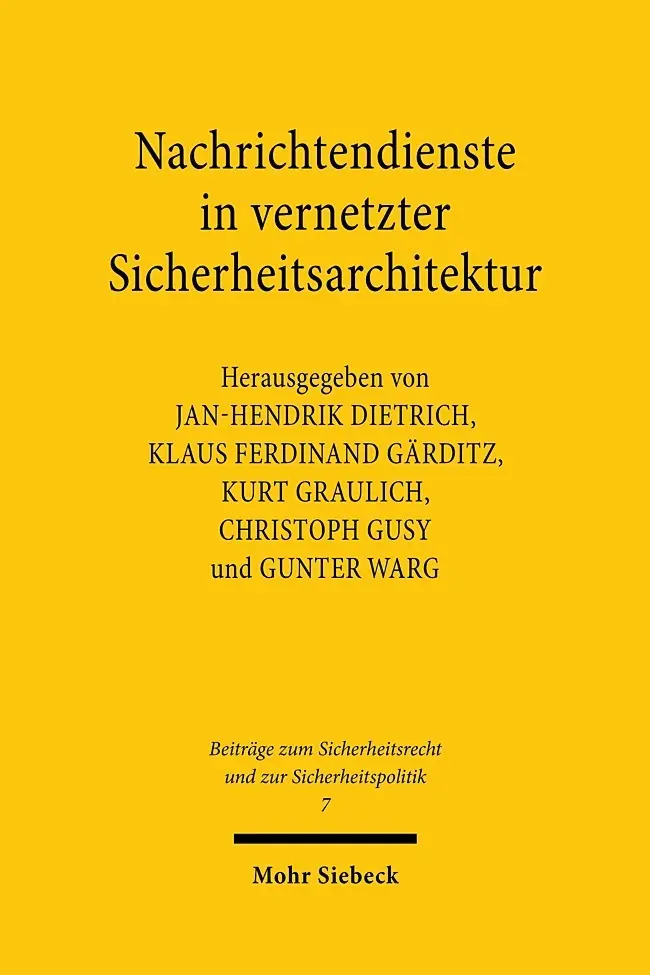 Cover: 9783161597909 | Nachrichtendienste in vernetzter Sicherheitsarchitektur | Taschenbuch