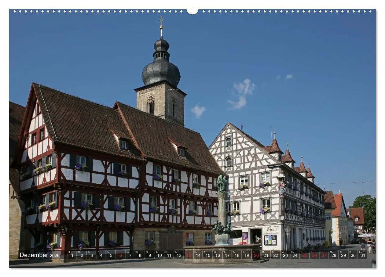 Bild: 9783516177909 | Bummel durch Forchheim (Wandkalender 2026 DIN A2 quer), CALVENDO...