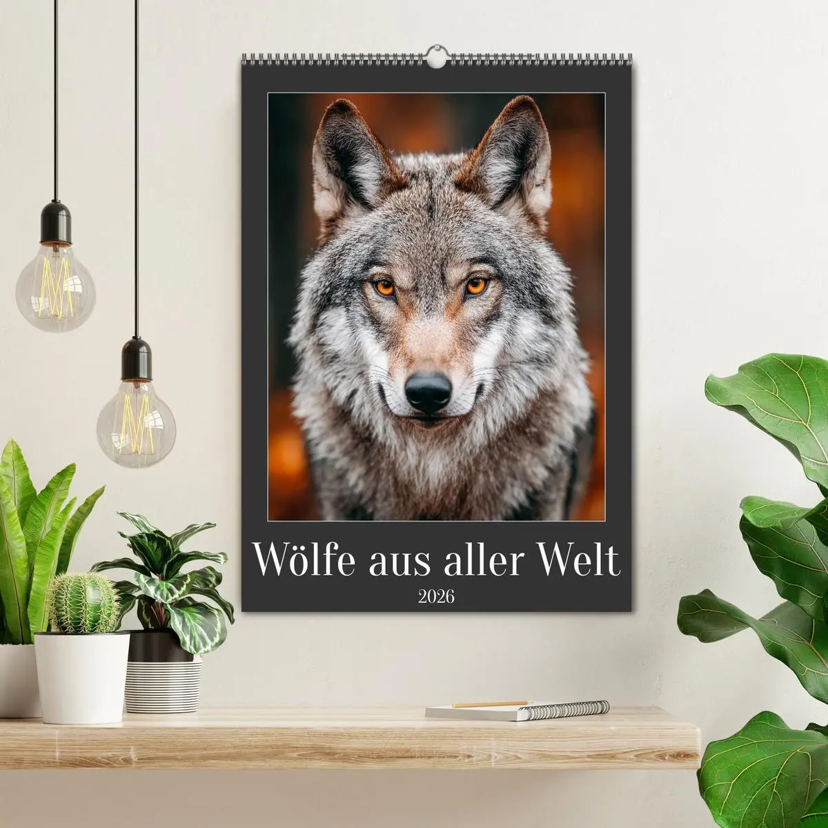 Bild: 9783516627909 | Wölfe aus aller Welt (Wandkalender 2026 DIN A2 hoch), CALVENDO...