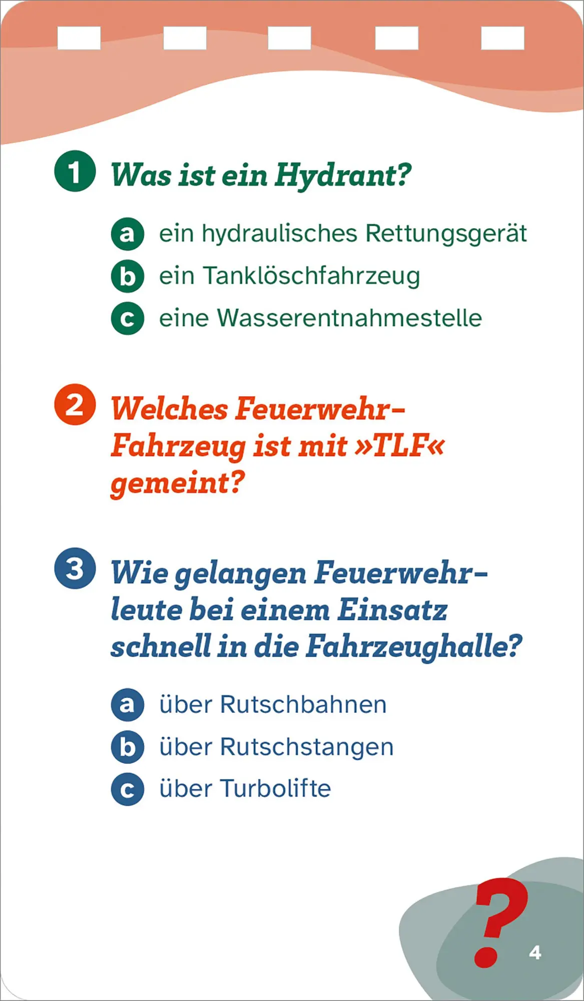 Bild: 9783788677909 | WAS IST WAS Quiz Feuerwehr | KG | Taschenbuch | WAS IST WAS Quizblöcke