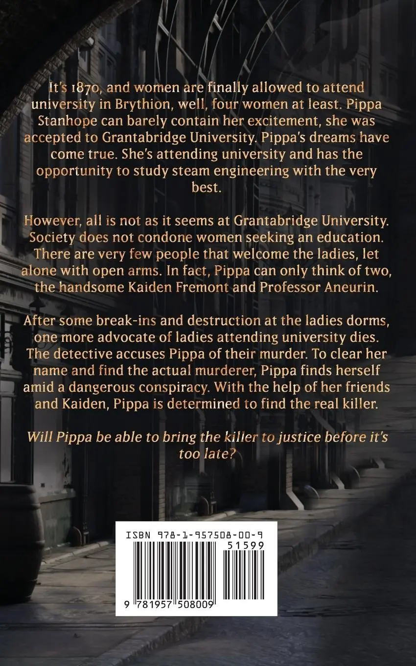 Rückseite: 9781957508009 | A Study in Steam | Stephanie K Clemens | Taschenbuch | Englisch | 2022
