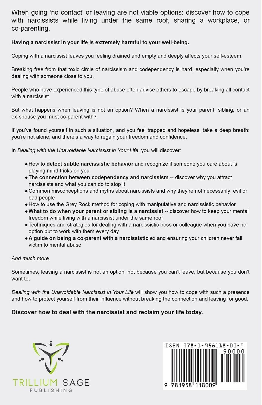 Rückseite: 9781958118009 | Dealing with the Unavoidable Narcissist in Your Life | Sydney Koh