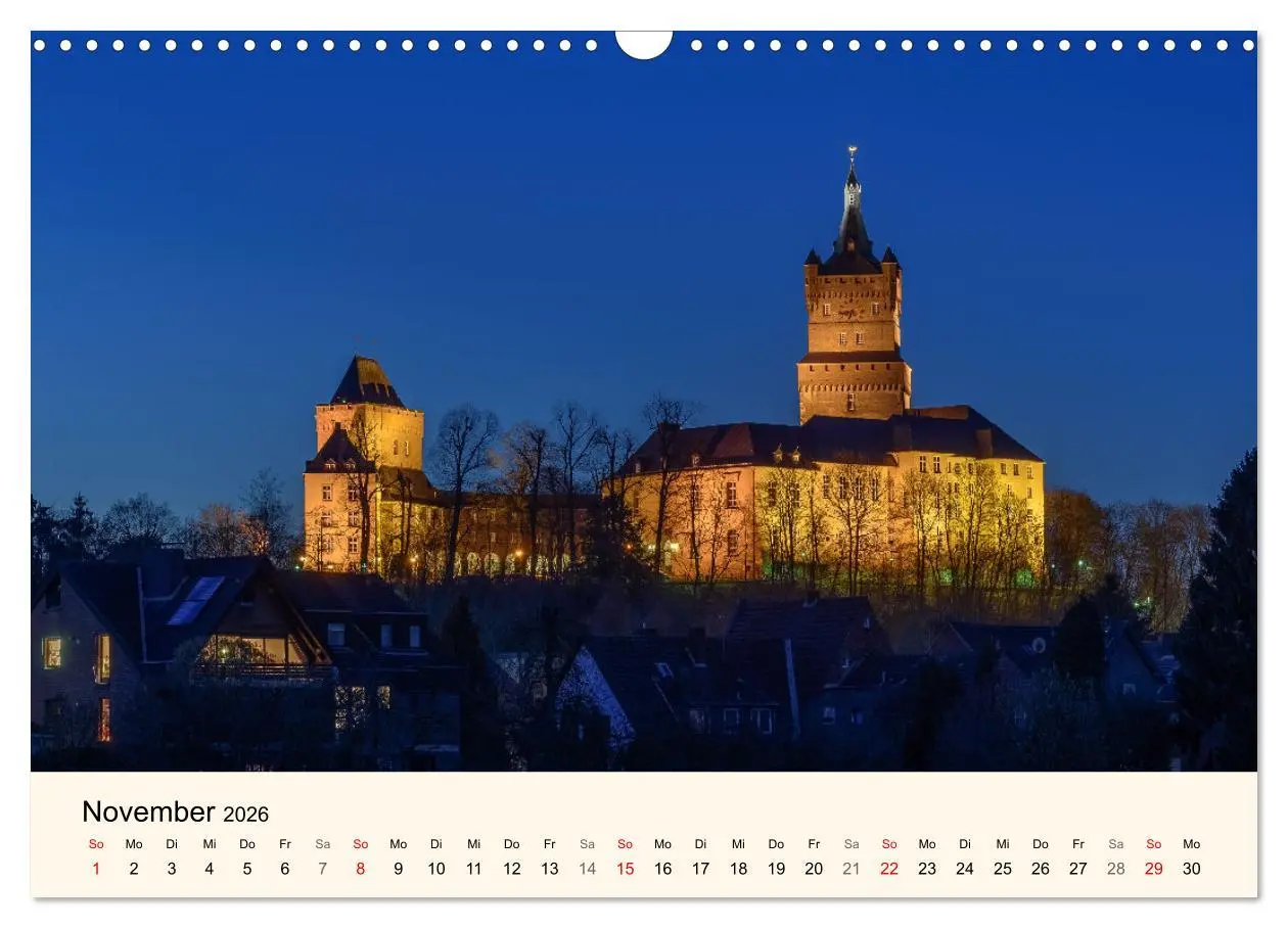Bild: 9783457598009 | Schlösser und Burgen in NRW (Wandkalender 2026 DIN A3 quer),...