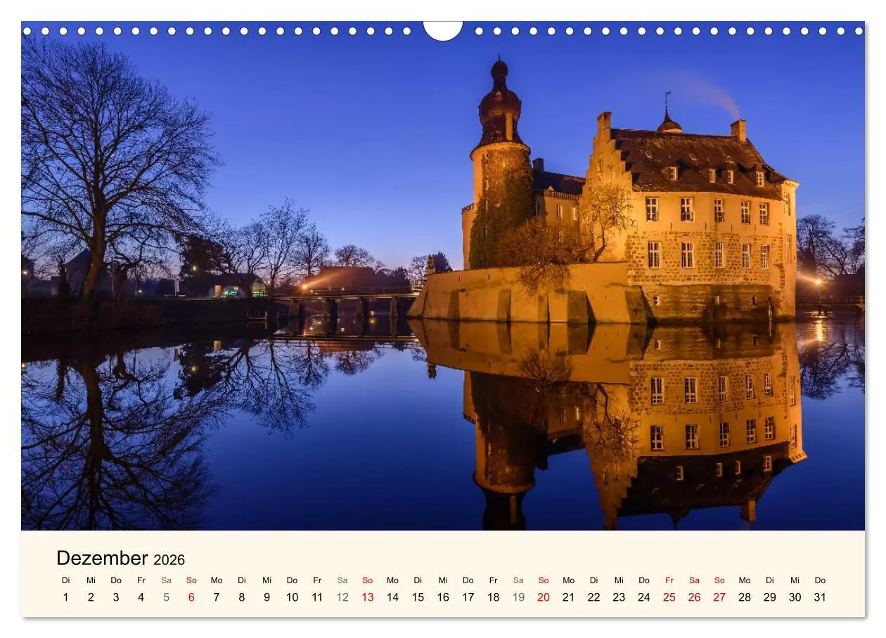 Bild: 9783457598009 | Schlösser und Burgen in NRW (Wandkalender 2026 DIN A3 quer),...