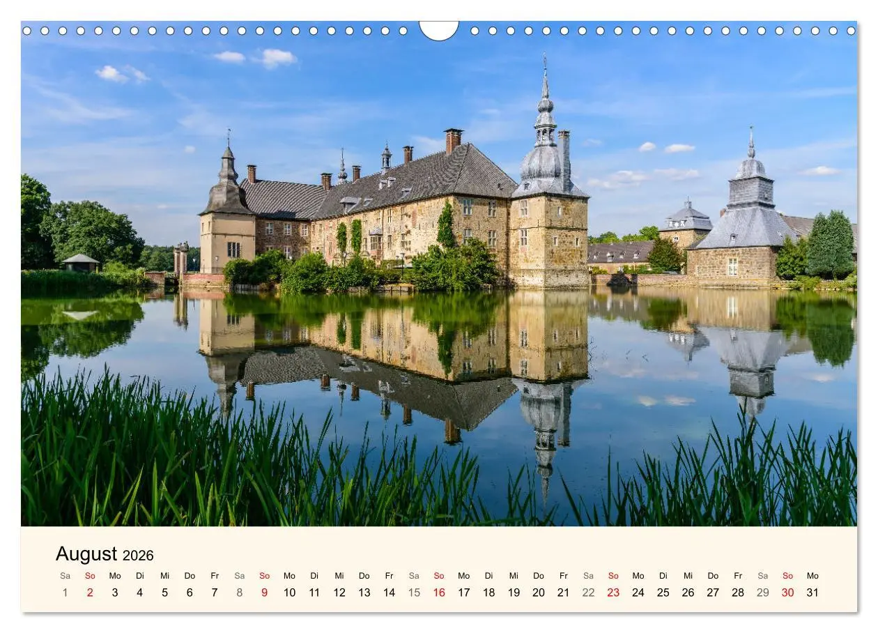 Bild: 9783457598009 | Schlösser und Burgen in NRW (Wandkalender 2026 DIN A3 quer),...