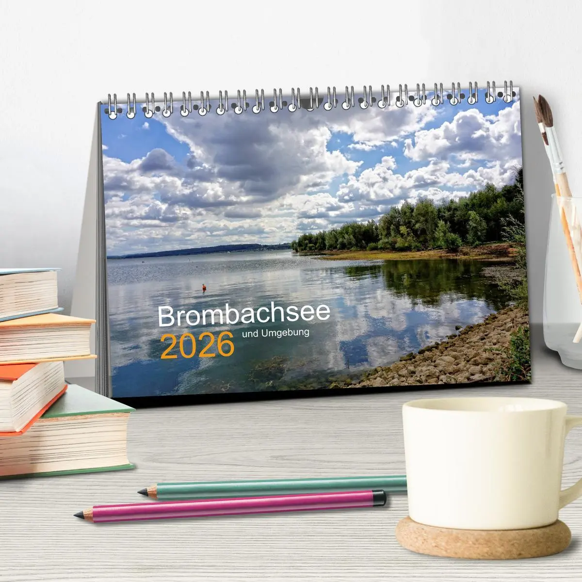 Bild: 9783457808009 | Brombachsee und Umgebung (Tischkalender 2026 DIN A5 quer), CALVENDO...