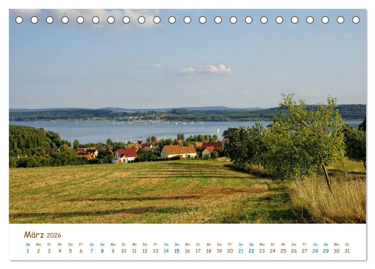 Bild: 9783457808009 | Brombachsee und Umgebung (Tischkalender 2026 DIN A5 quer), CALVENDO...