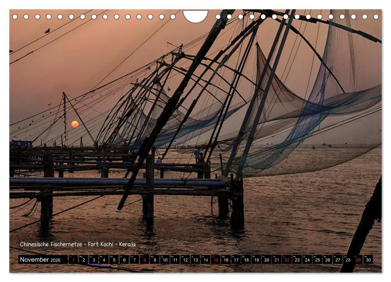 Bild: 9783457978009 | Der zauberhafte Süden Indiens (Wandkalender 2026 DIN A4 quer),...