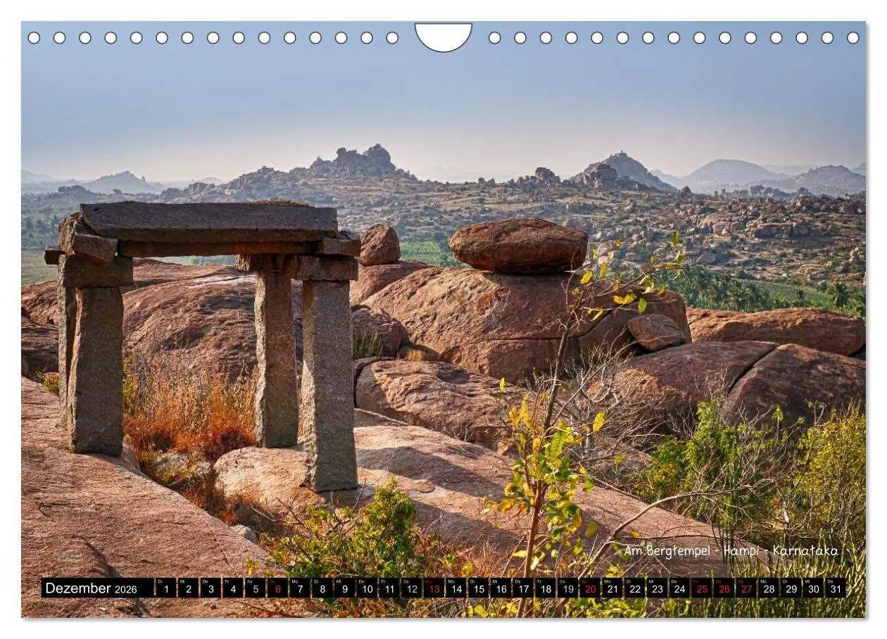 Bild: 9783457978009 | Der zauberhafte Süden Indiens (Wandkalender 2026 DIN A4 quer),...