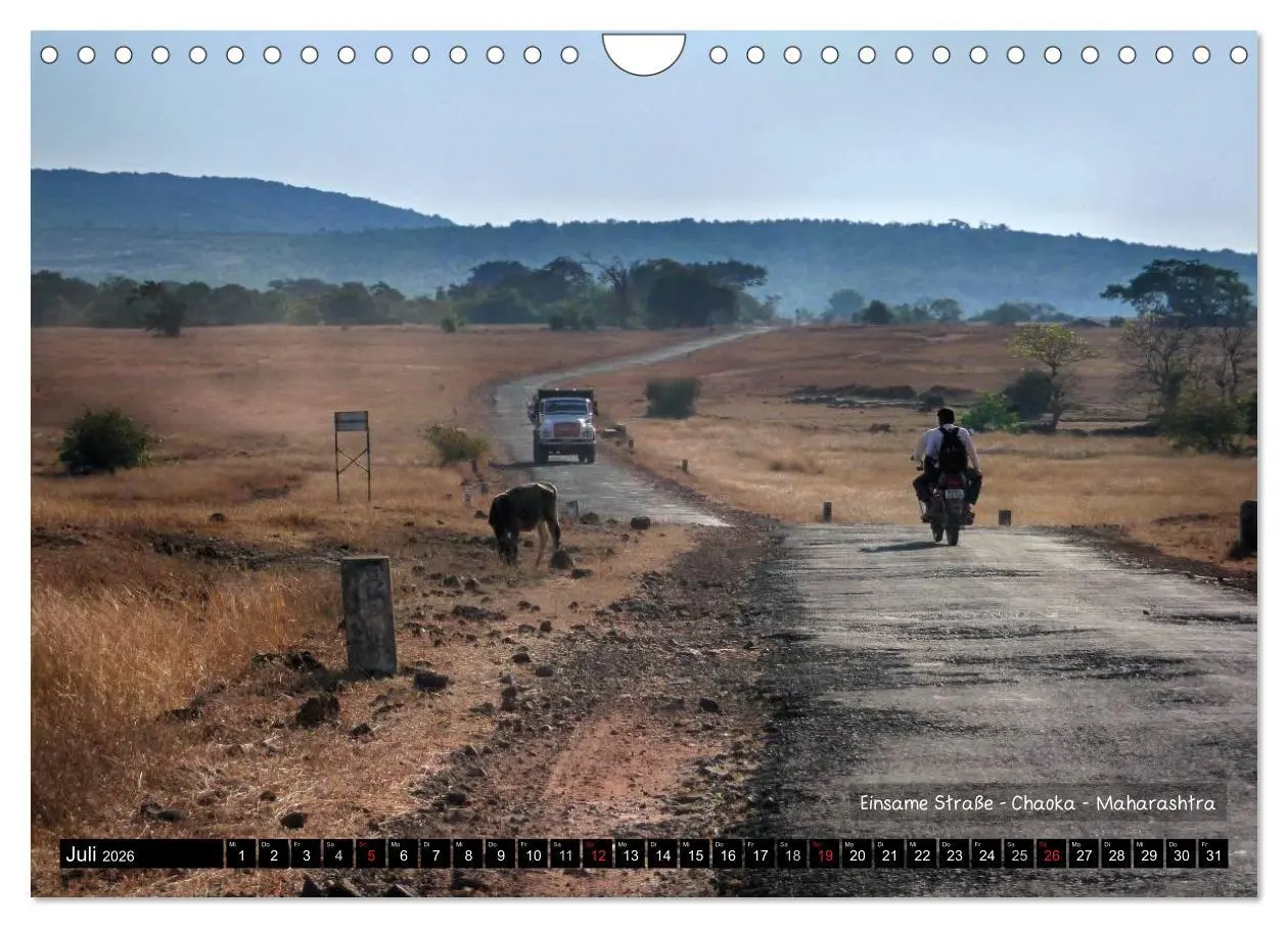 Bild: 9783457978009 | Der zauberhafte Süden Indiens (Wandkalender 2026 DIN A4 quer),...