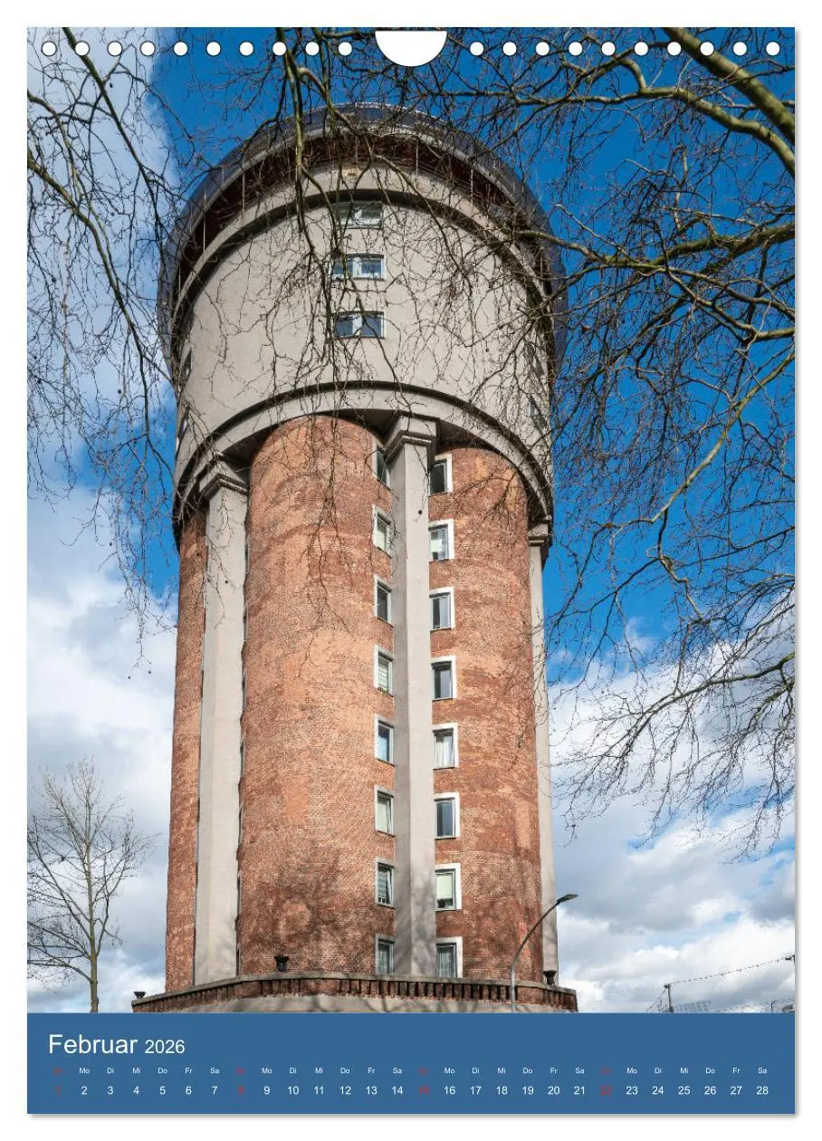 Bild: 9783516378009 | Wassertürme im Ruhrgebiet (Wandkalender 2026 DIN A4 hoch), CALVENDO...
