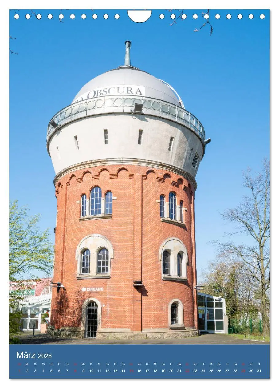 Bild: 9783516378009 | Wassertürme im Ruhrgebiet (Wandkalender 2026 DIN A4 hoch), CALVENDO...