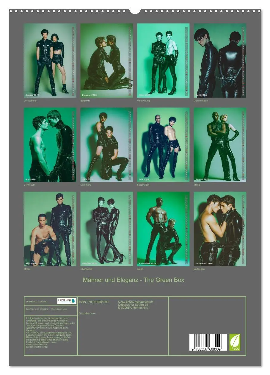 Bild: 9783516688009 | Männer und Eleganz - The Green Box (hochwertiger Premium...
