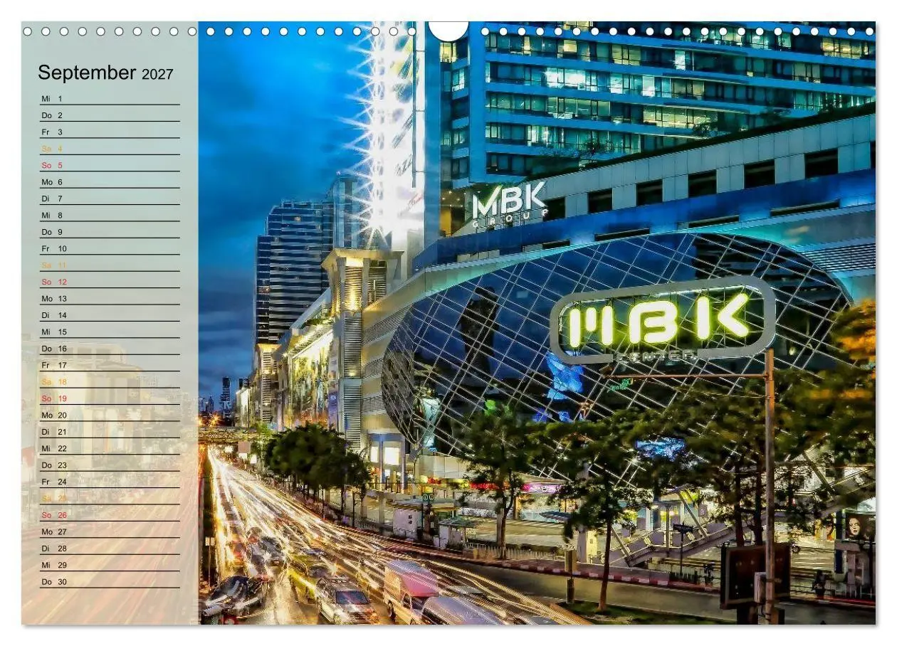 Bild: 9783569918009 | Bangkok - Königreich Thailand (Wandkalender 2027 DIN A3 quer),...