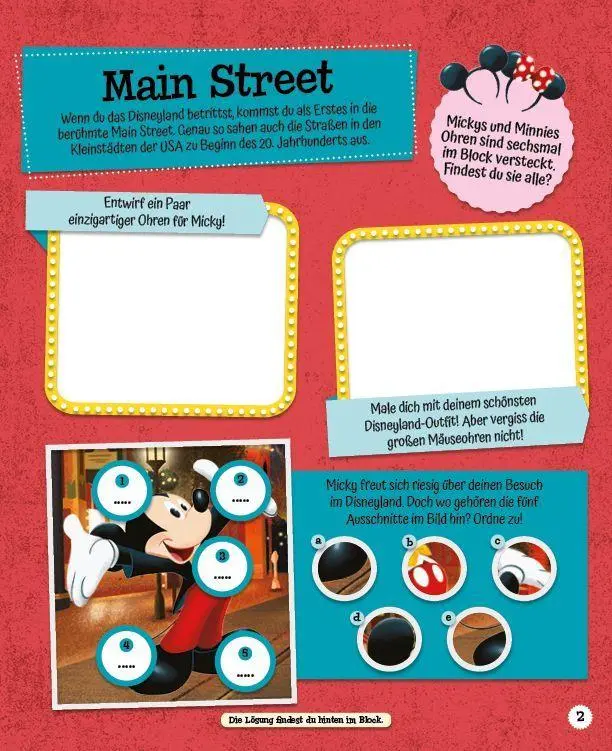 Bild: 9783833248009 | Disney: Disneyland Resort: Sticker- und Rätselspaß | Panini (u. a.)