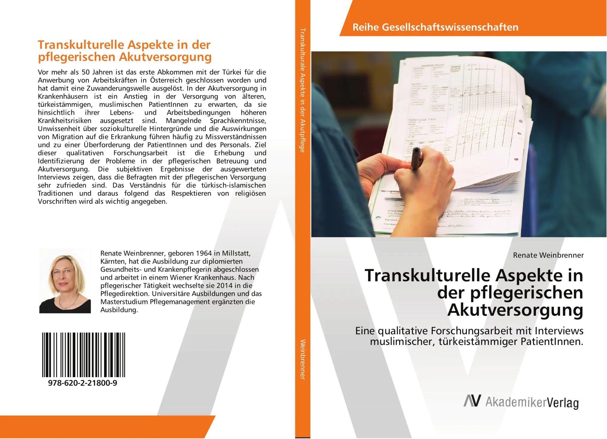 Cover: 9786202218009 | Transkulturelle Aspekte in der pflegerischen Akutversorgung | Buch