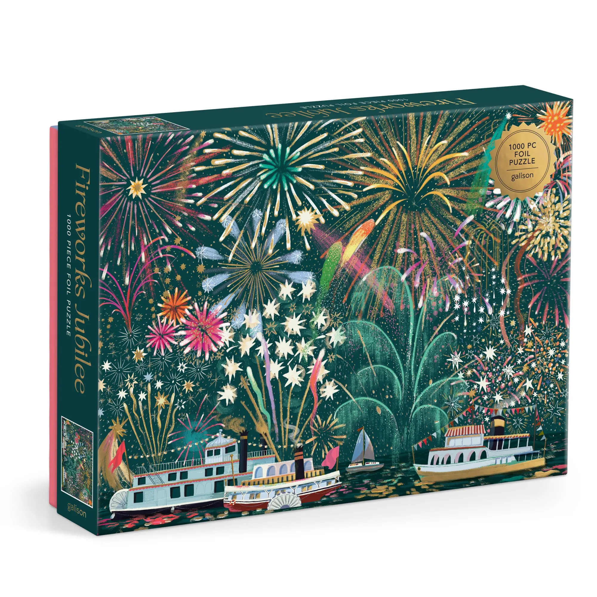 Cover: 9780735388109 | Fireworks Jubilee 1000 Piece Foil Puzzle | Spiel | Englisch | 2026