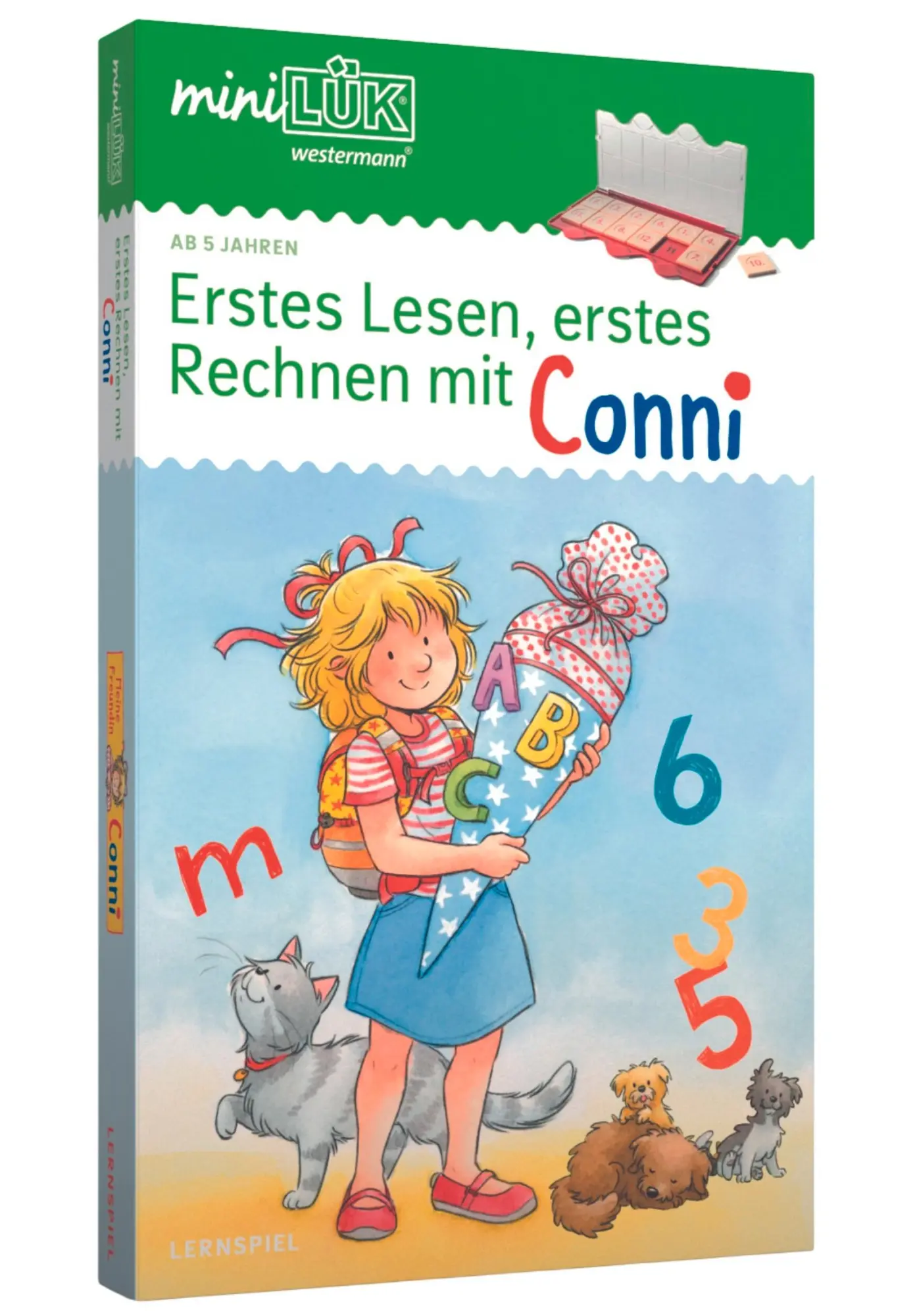 Cover: 9783072448109 | miniLÜK-Set. Erstes Lesen, erstes Rechnen mit Conni | Wibke Bierwald