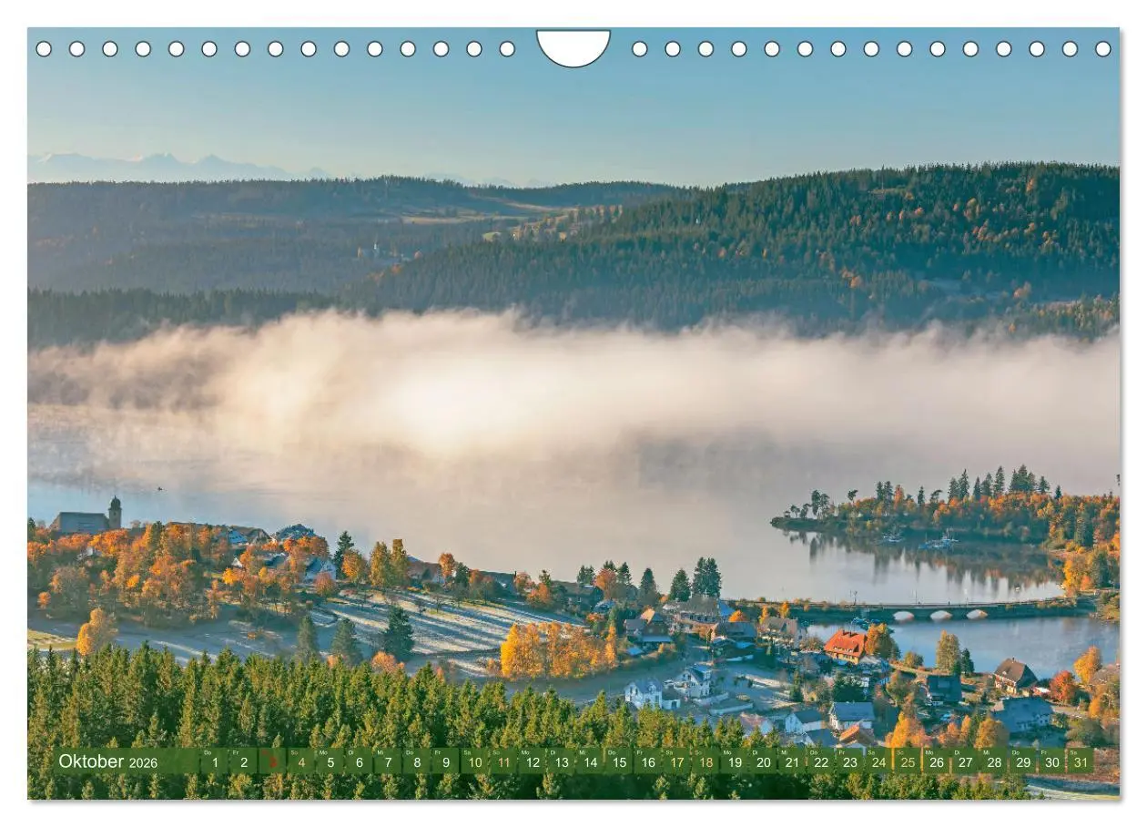 Bild: 9783457348109 | Schwarzwald - Märchenwald (Wandkalender 2026 DIN A4 quer), CALVENDO...