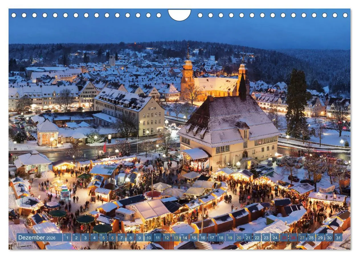 Bild: 9783457348109 | Schwarzwald - Märchenwald (Wandkalender 2026 DIN A4 quer), CALVENDO...