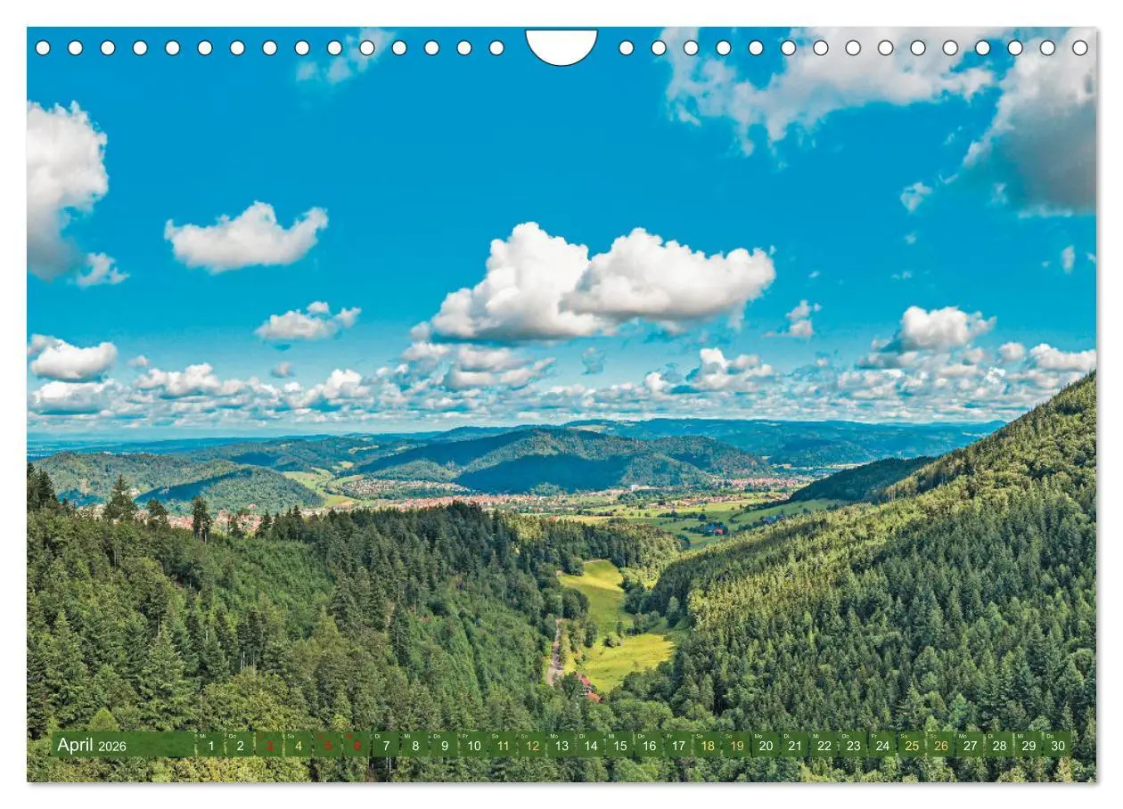 Bild: 9783457348109 | Schwarzwald - Märchenwald (Wandkalender 2026 DIN A4 quer), CALVENDO...