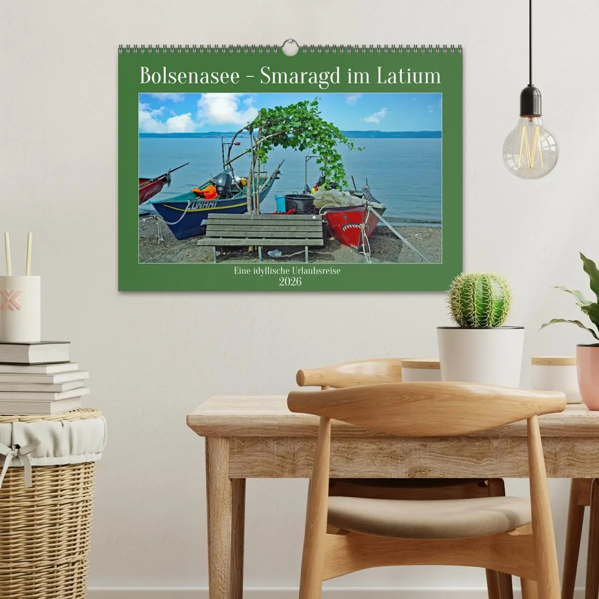 Bild: 9783457728109 | Bolsenasee Smaragd im Latium (Wandkalender 2026 DIN A3 quer),...
