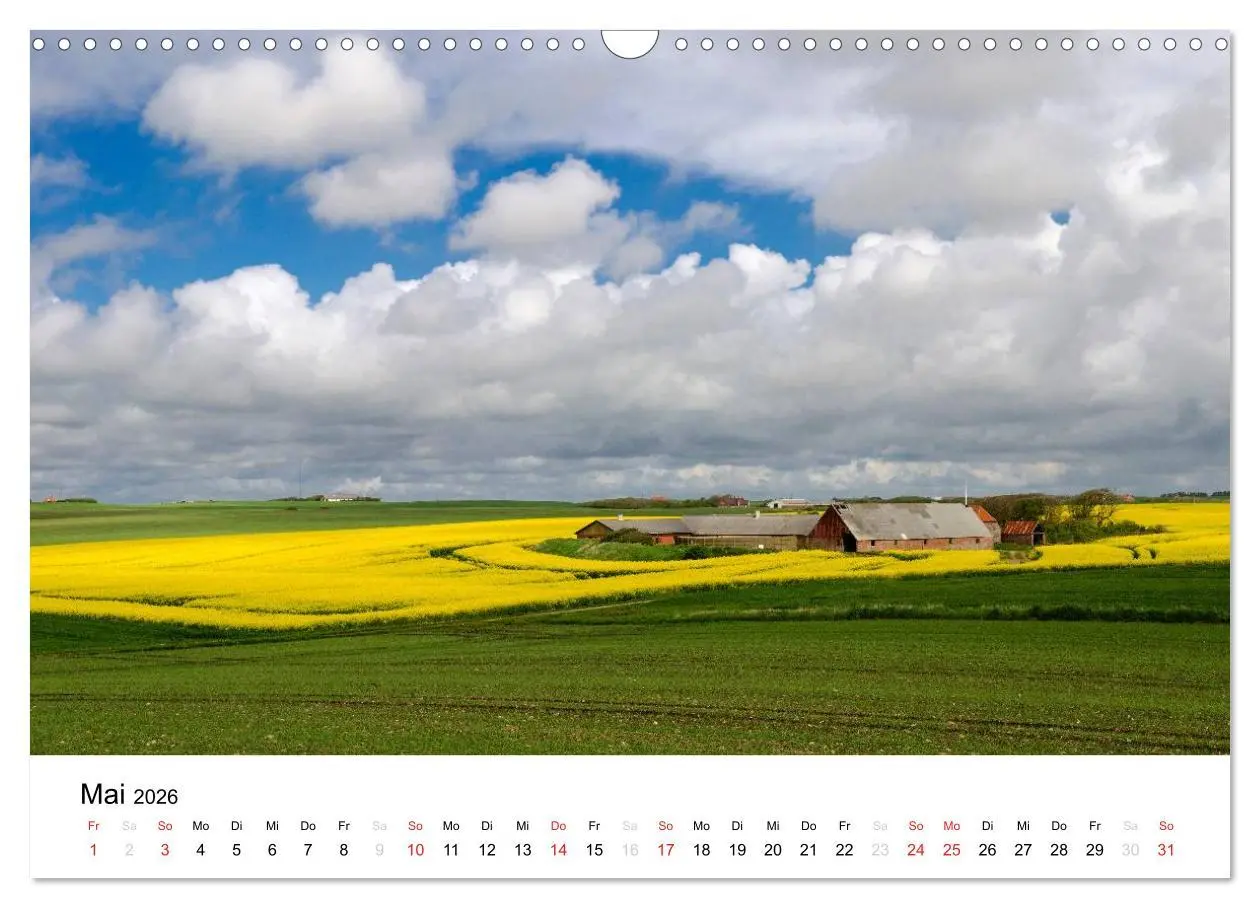 Bild: 9783516128109 | Dänemark - Unterwegs in Jütland 2026 (Wandkalender 2026 DIN A3...