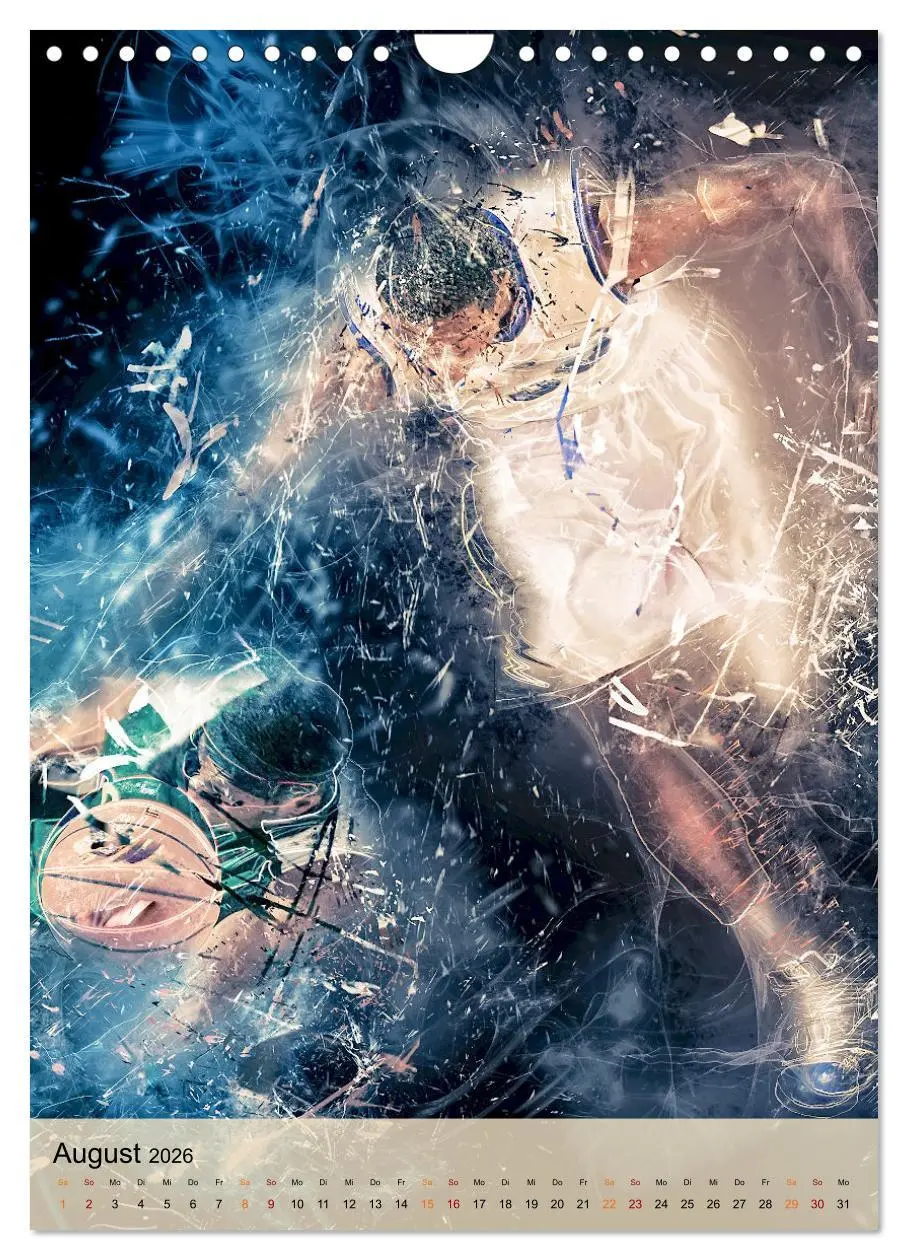 Bild: 9783516368109 | Basketball spektakulär (Wandkalender 2026 DIN A4 hoch), CALVENDO...