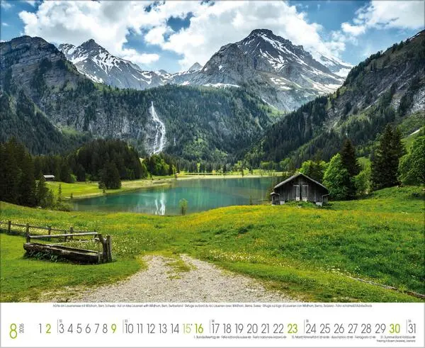 Bild: 9783731888109 | Hüttenzauber der Alpen 2026 | Verlag Korsch | Kalender | 14 S. | 2026