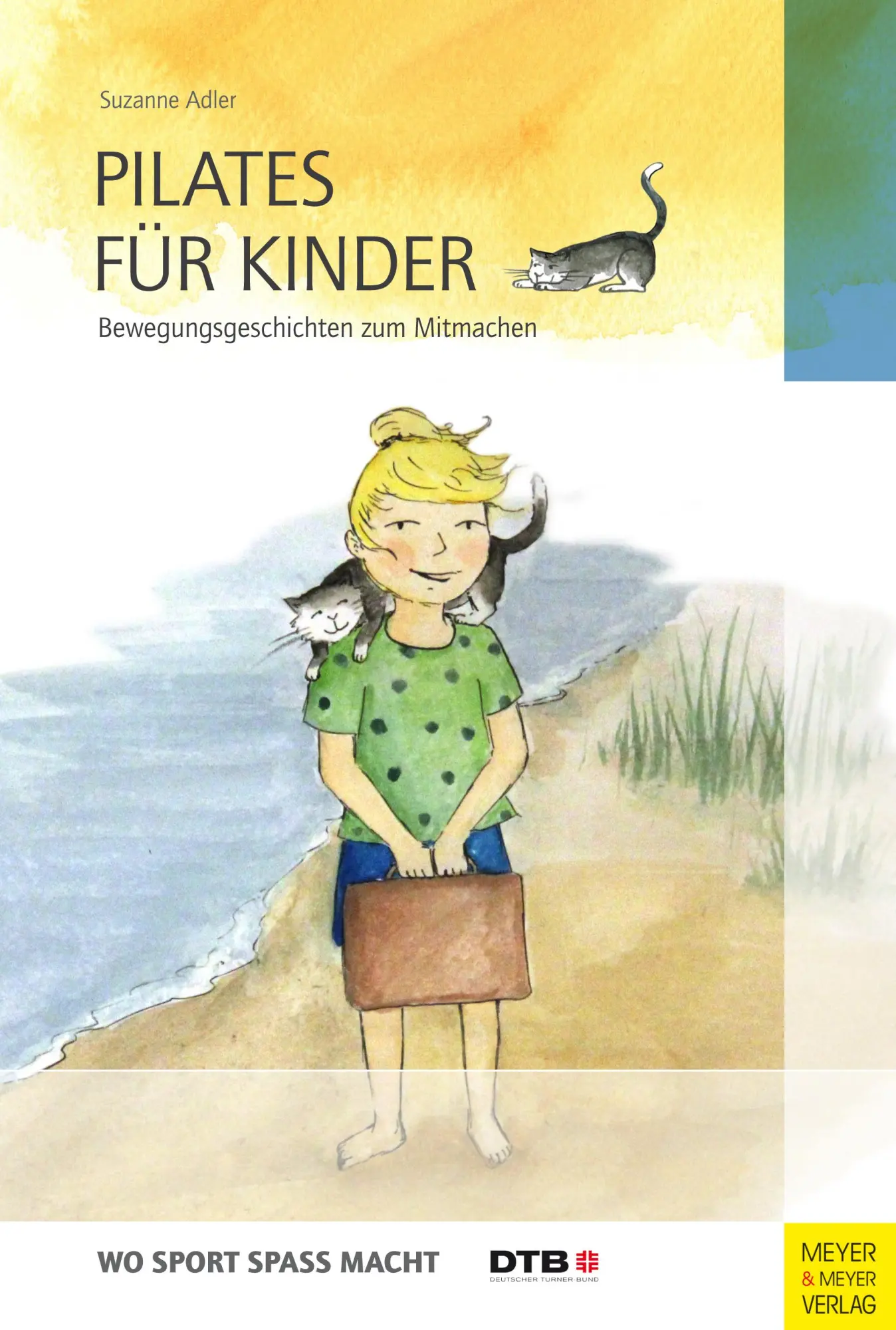 Cover: 9783898998109 | Pilates für Kinder | Bewegungsgeschichten zum Mitmachen | Adler | Buch