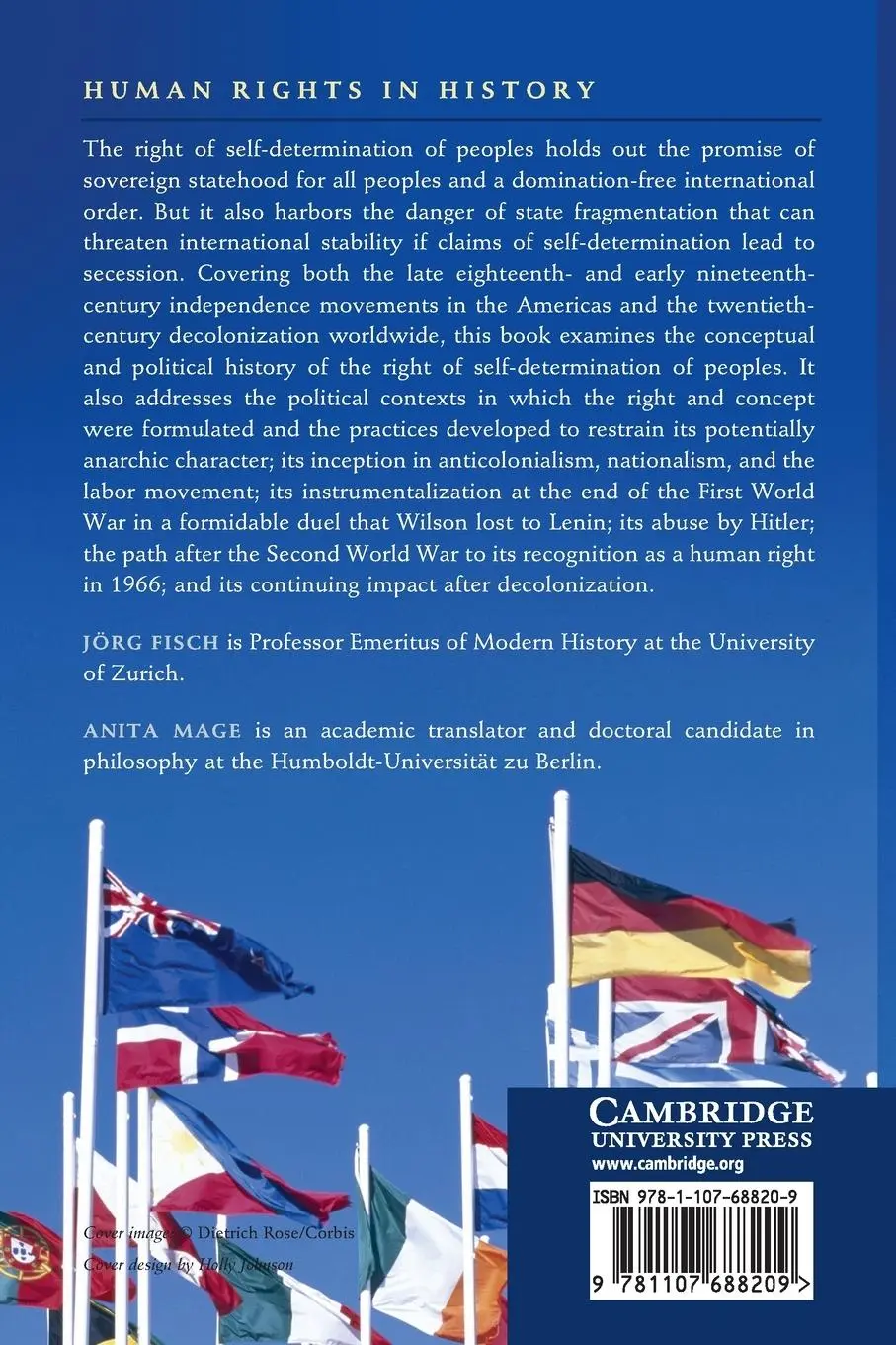 Rückseite: 9781107688209 | The Right of Self-Determination of Peoples | Jörg Fisch | Taschenbuch