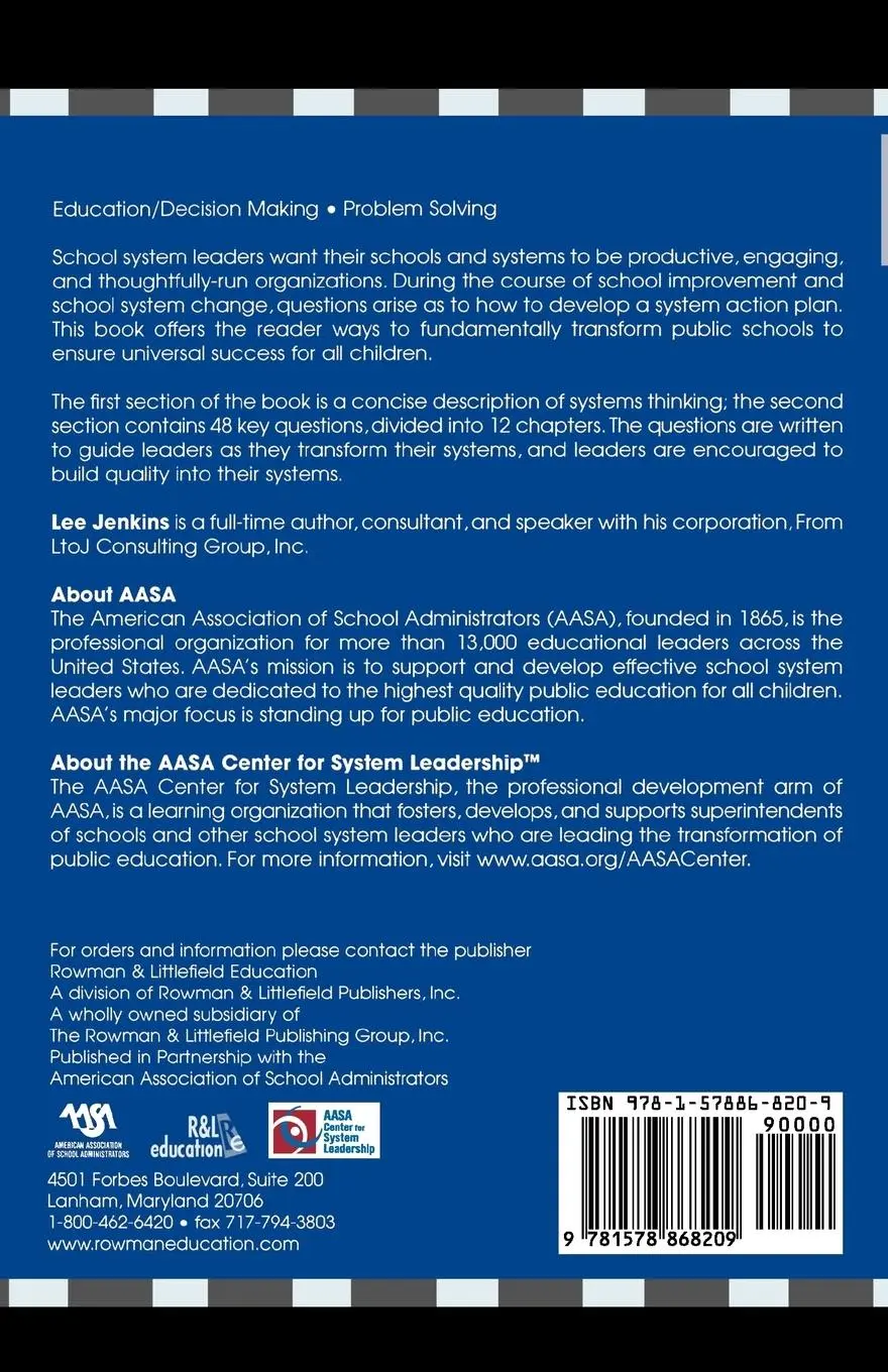 Rückseite: 9781578868209 | From Systems Thinking to Systemic Action | Lee Jenkins | Taschenbuch