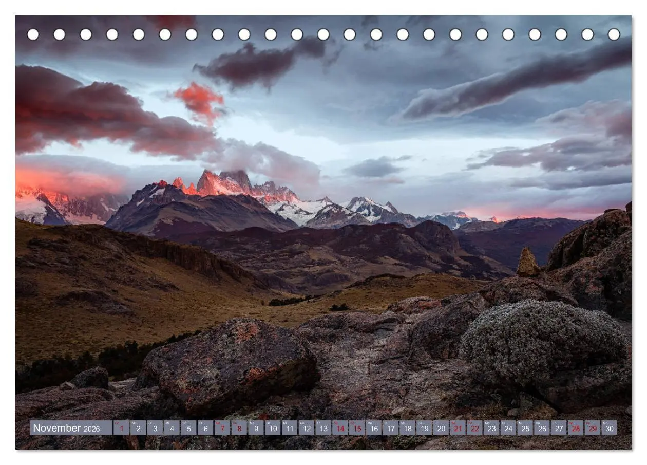 Bild: 9783457888209 | Patagonien: Einzigartige Landschaft am Ende der Welt (Tischkalender...
