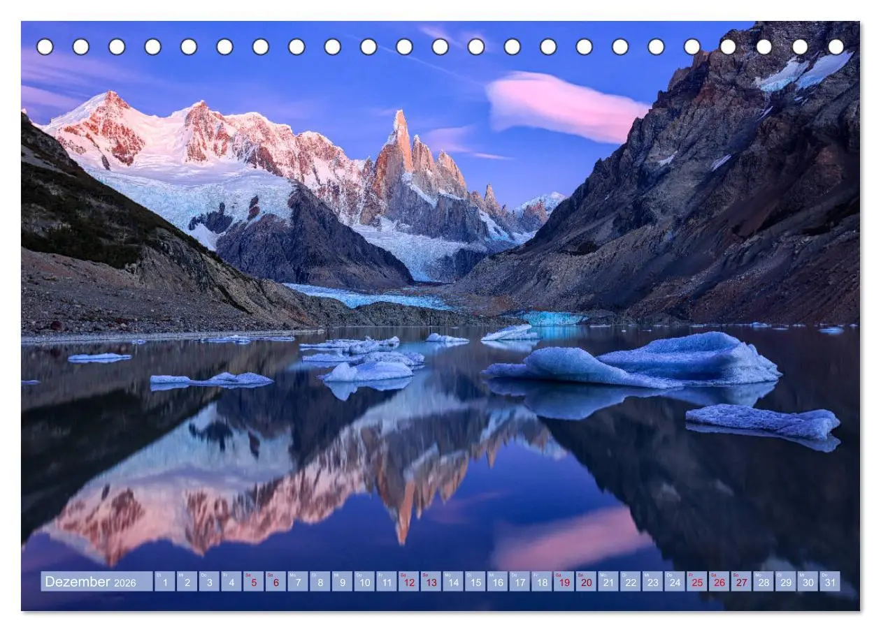 Bild: 9783457888209 | Patagonien: Einzigartige Landschaft am Ende der Welt (Tischkalender...