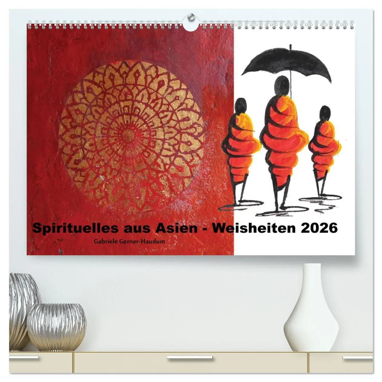 Cover: 9783516118209 | Spirituelles aus Asien - Weisheiten 2026 (hochwertiger Premium...