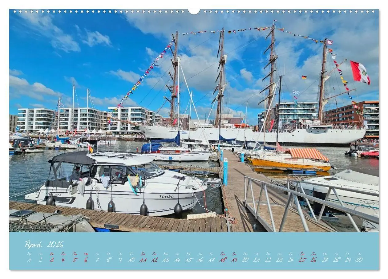 Bild: 9783516668209 | SAIL Bremerhaven. Segelspektakel zum Wegträumen (Wandkalender 2026...