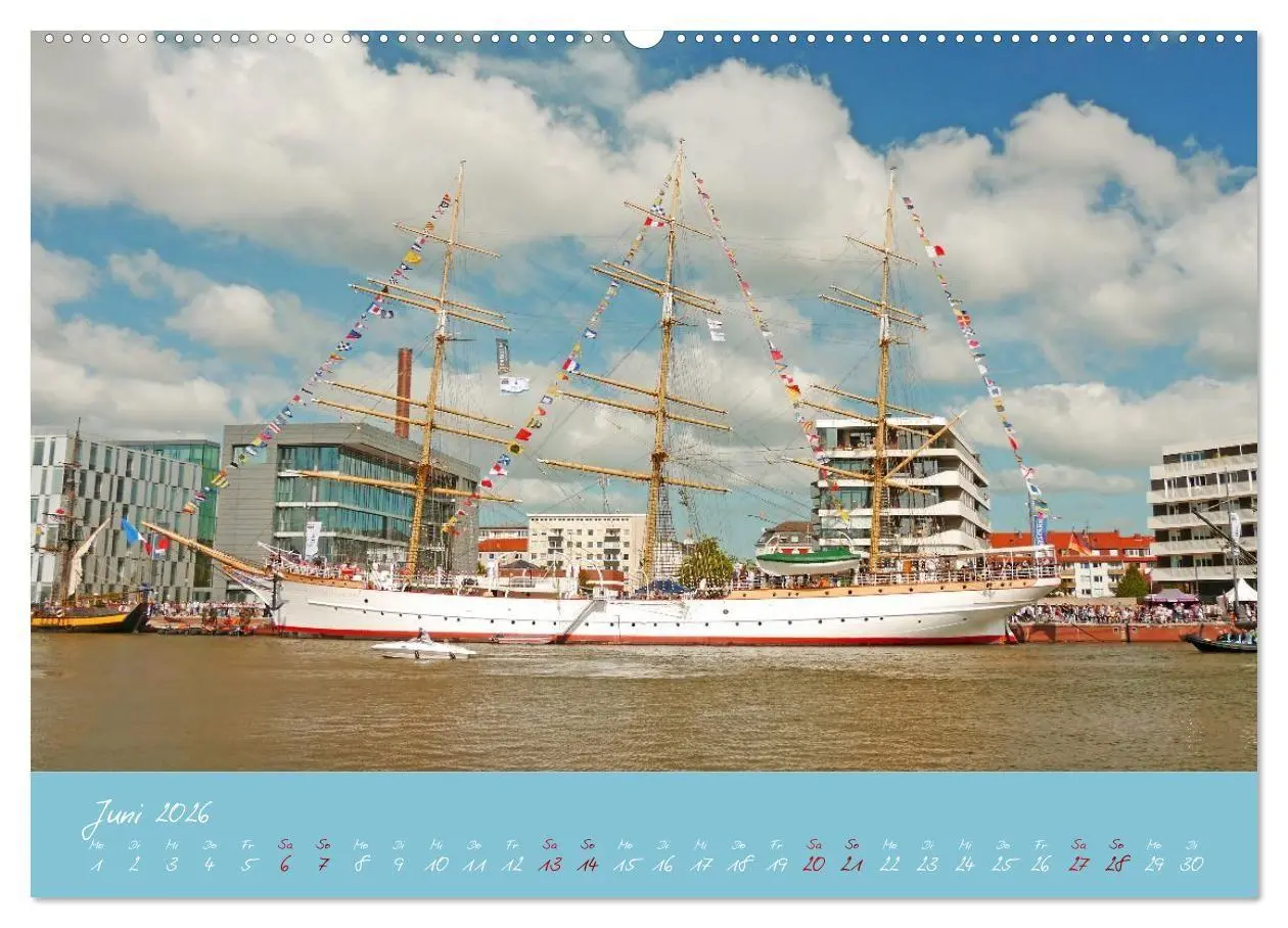 Bild: 9783516668209 | SAIL Bremerhaven. Segelspektakel zum Wegträumen (Wandkalender 2026...
