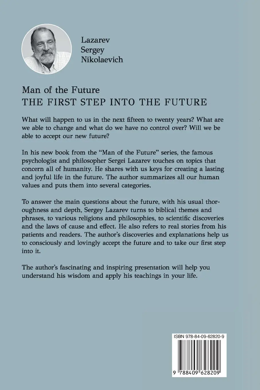 Rückseite: 9788409628209 | Man of The Future | Sergey Lazarev | Taschenbuch | Englisch | 2024
