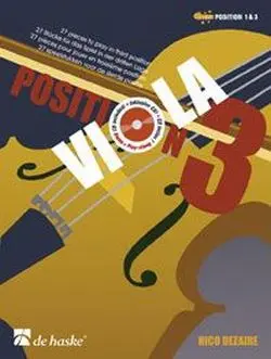 Cover: 9789043128209 | Viola Position 3 | 27 pieces to play in third position | Nico Dezaire