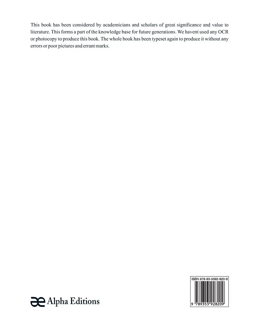 Rückseite: 9789353928209 | Shakespeare's Hamlet-Quellen | Max Moltke (u. a.) | Taschenbuch | 2019