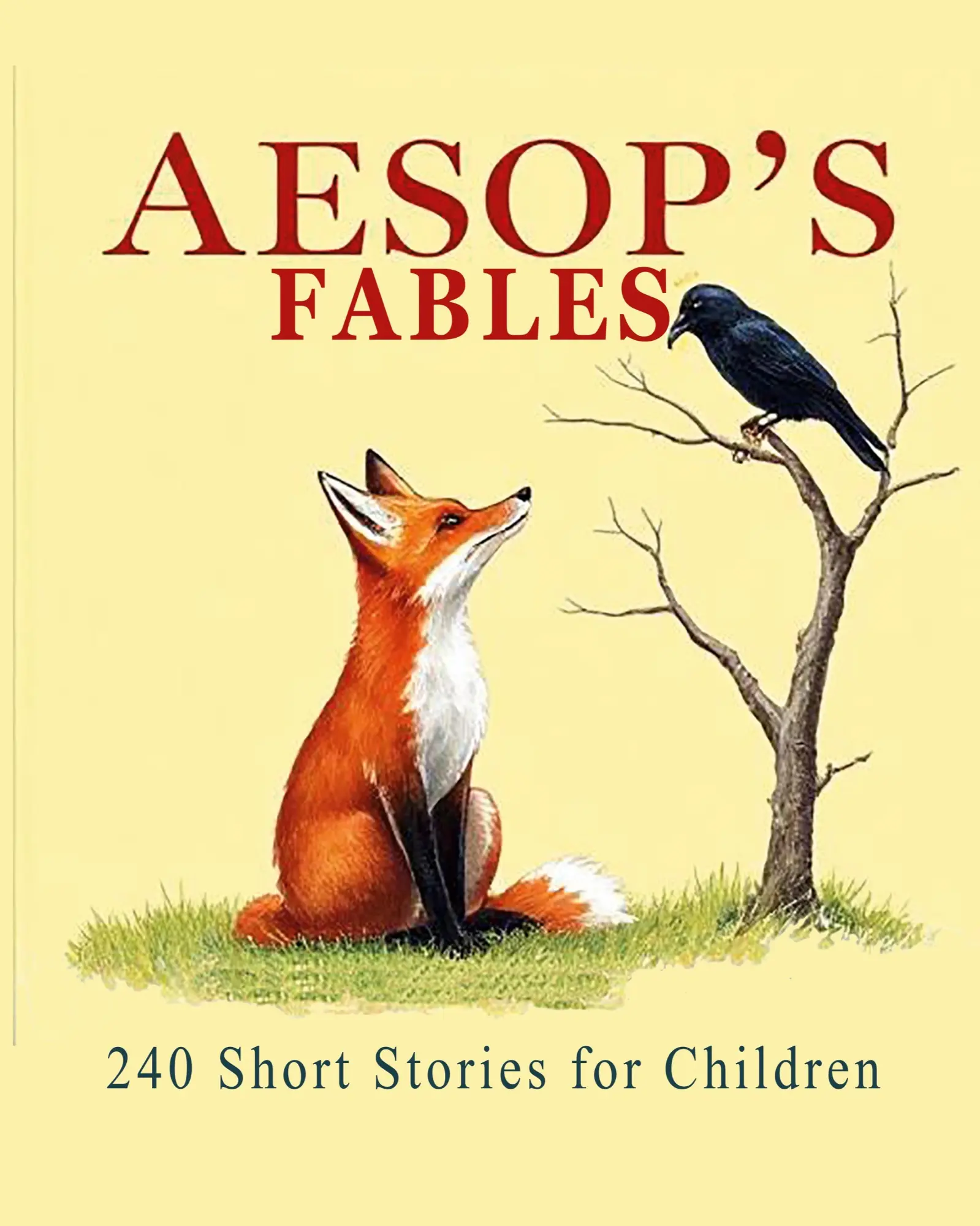 Cover: 9798349398209 | Aesop's Fables | 240 Short Stories for Children (Illustrated) | Aesop