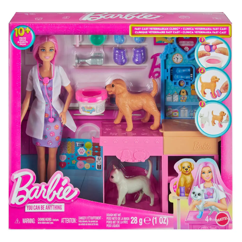 Cover: 194735308309 | Barbie Haustierklinik Spielset | Fensterkarton | JFX93 | Deutsch